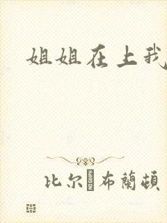姐姐在上我在下