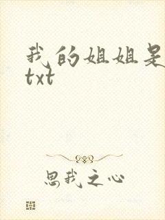 我的姐姐是美女txt封面