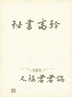 秘书高干