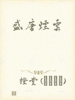 盛唐烟云封面