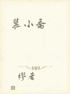 慕小乔封面