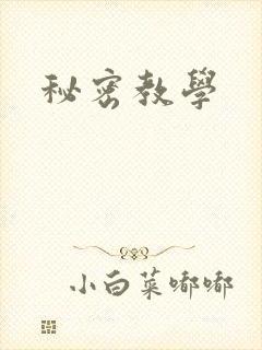 秘密教学