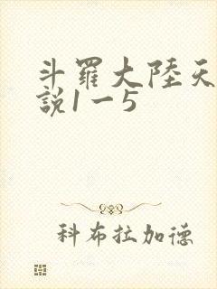 斗罗大陆天狂传说1一5