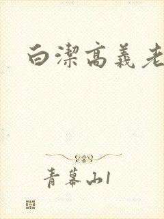 白洁高义老七