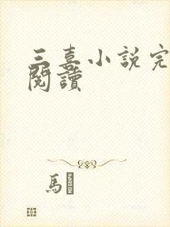 三喜小说完整版阅读