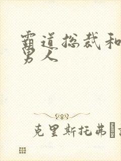 霸道总裁和他的男人封面