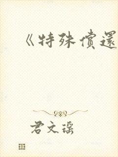 《特殊偿还》