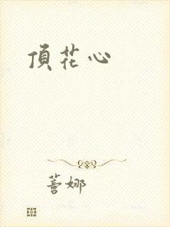 顶花心封面