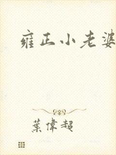 雍正小老婆封面