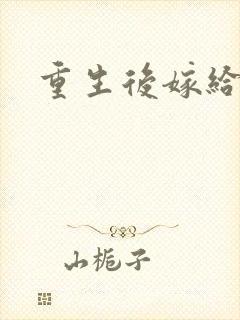 重生后嫁给三叔