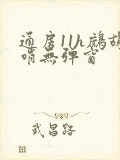 通房11h鹧鸪哨无弹窗