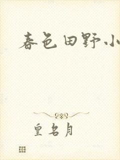 春色田野小说