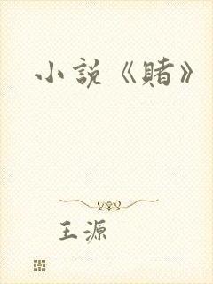 小说《赌》