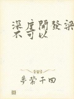 深度开发梁医生不可以