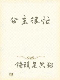 公主很忙封面
