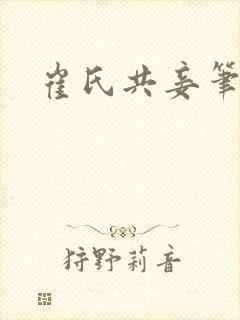 崔氏共妾笔趣阁封面