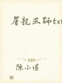 屠龙巫师txt封面