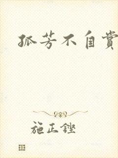 孤芳不自赏小说