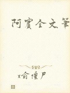 阿宾全文笔趣阁