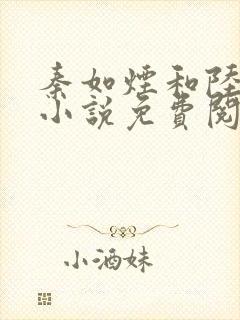 秦如烟和陆景琛小说免费阅读封面