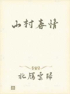 山村春情封面