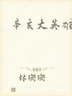 辛亥大英雄