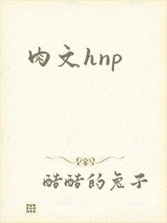 肉文hnp