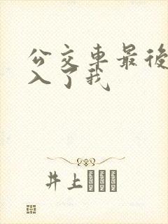 公交车最后一排入了我