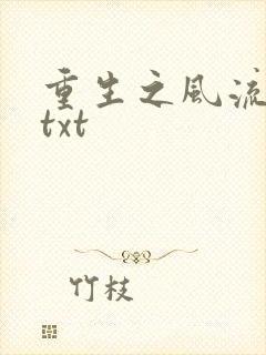 重生之风流仕途txt