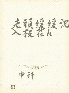 老头缓缓沉腰进入校花h