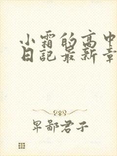 小霜的高中成长日记最新章节封面