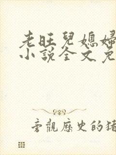 老旺儿媳妇秦雨小说全文免费阅读