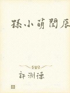 孙小萌闫辰