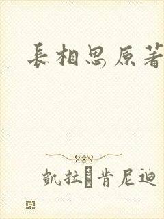 长相思原著小说