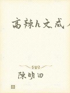 高辣h文成人h封面