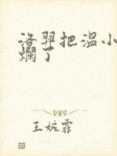 洛羿把温小辉做烂了