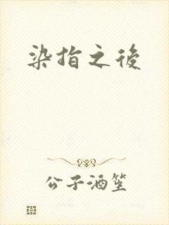 染指之后封面