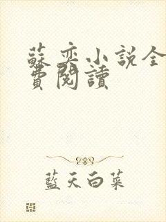 苏奕小说全文免费阅读