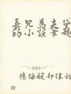 长兄为夫黛珂妃的小说笔趣阁全文