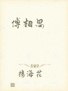 傅相思
