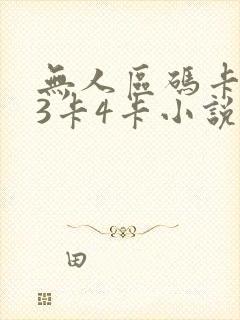 无人区码卡二卡3卡4卡小说
