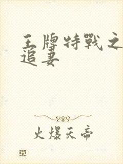 王牌特战之军少追妻