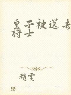 皇子被送去犒劳将士