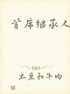 首席继承人