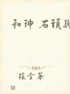 和珅 石头与水