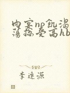 肉宴np饥渴放荡总受高hbl封面