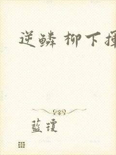 逆鳞 柳下挥封面