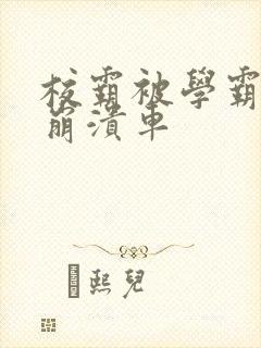 校霸被学霸玩到崩溃车封面