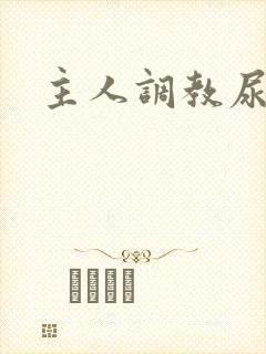 主人调教尿便器封面