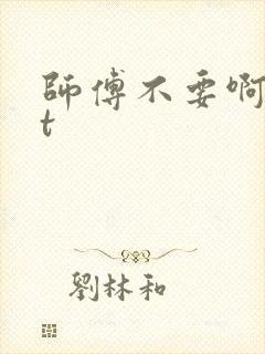 师傅不要啊txt